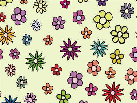 free cartoon flower images|background image cartoon flowers.